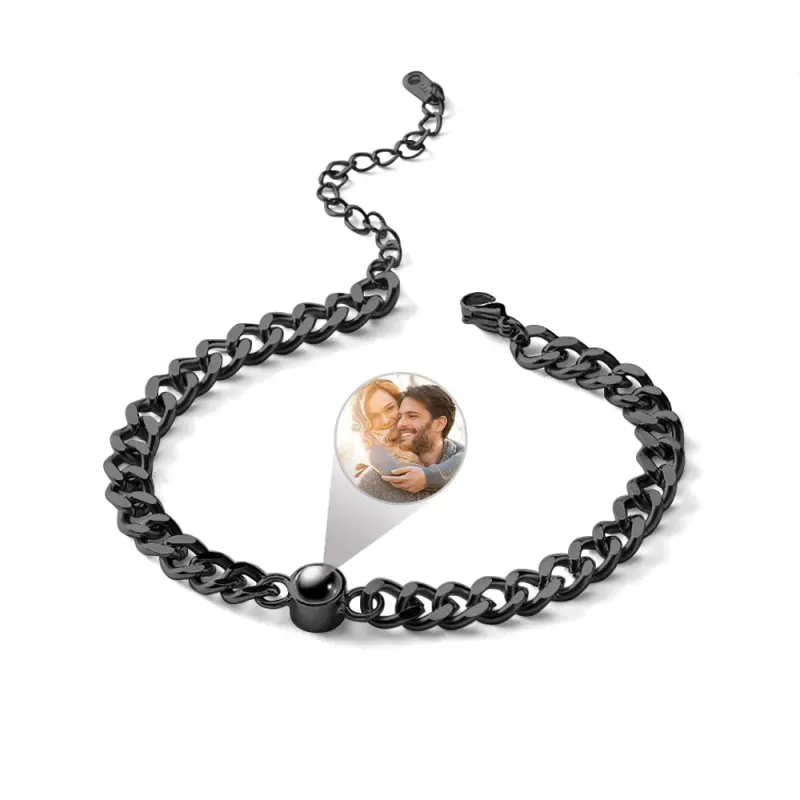 Personalized Photo Projection Bracelet Vintage Bracelet Jewelry Annive