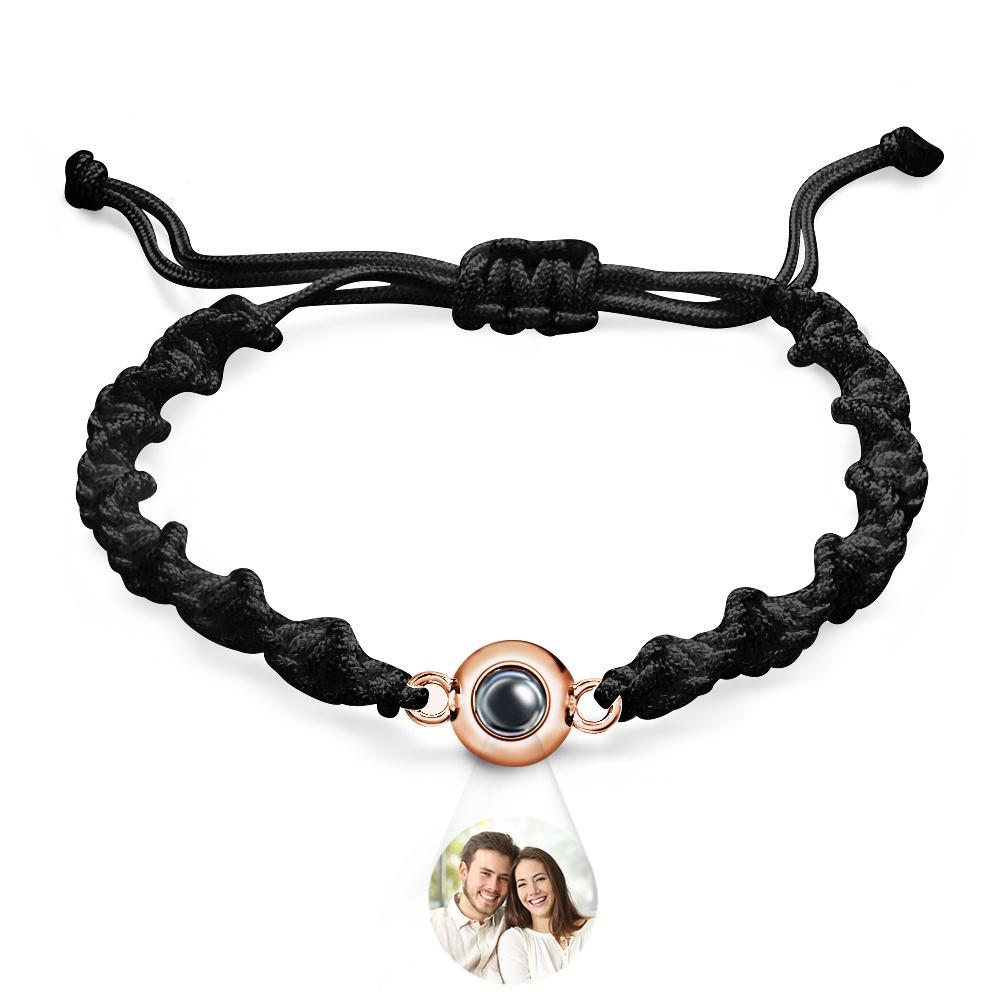 Custom Projection Bracelet Sports Weave Simple Gift - MyFaceTshirt