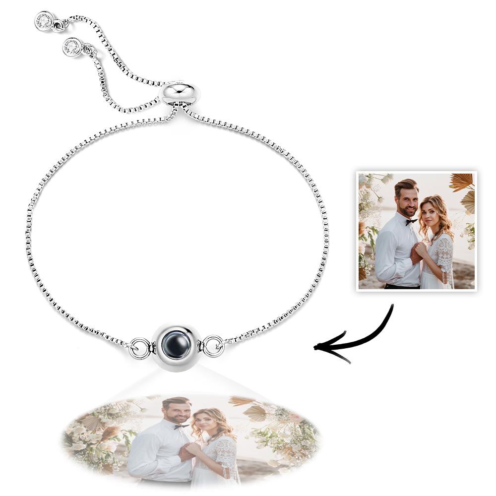 Personalized Beautiful Photo Projection Bracelet Sweet Cool Gift