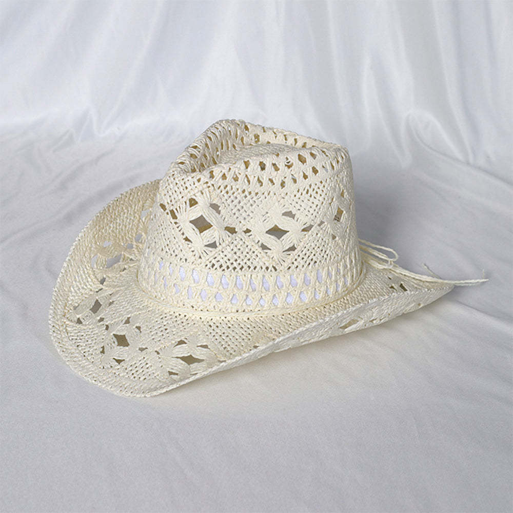 Summer Foldable Straw Hat Beach Hat Fashion Breathable Sun Hat - makephotopuzzleuk