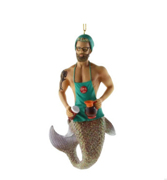 Coffee Mermaid Pendant Hanging Decoration - mysiliconefoodbag