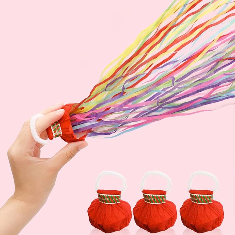 Hand Throwing Ribbons Wedding Streamers Hand Throw Confetti Streamer - mysiliconefoodbag