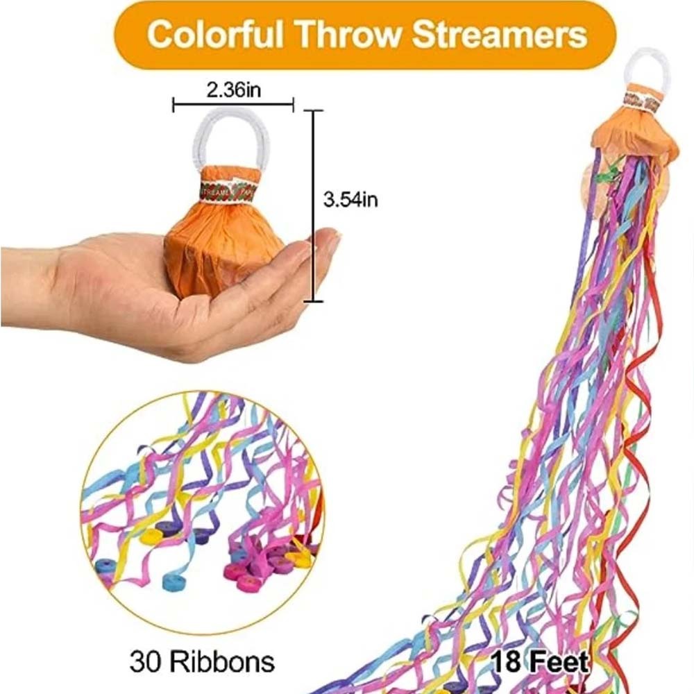Hand Throwing Ribbons Wedding Streamers Hand Throw Confetti Streamer - mysiliconefoodbag
