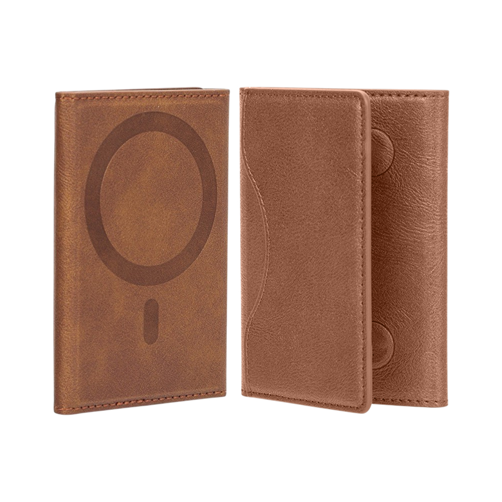 Card Wallet.  Magnetic Wallet Leather Gifts For Men