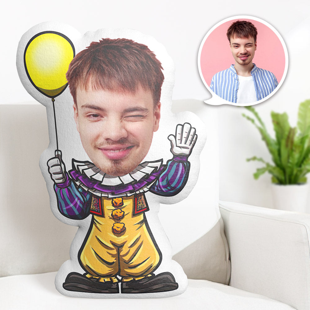 My Face Pillow Custom Halloween Pillow MiniMe Pillow It Cosplay Pillow