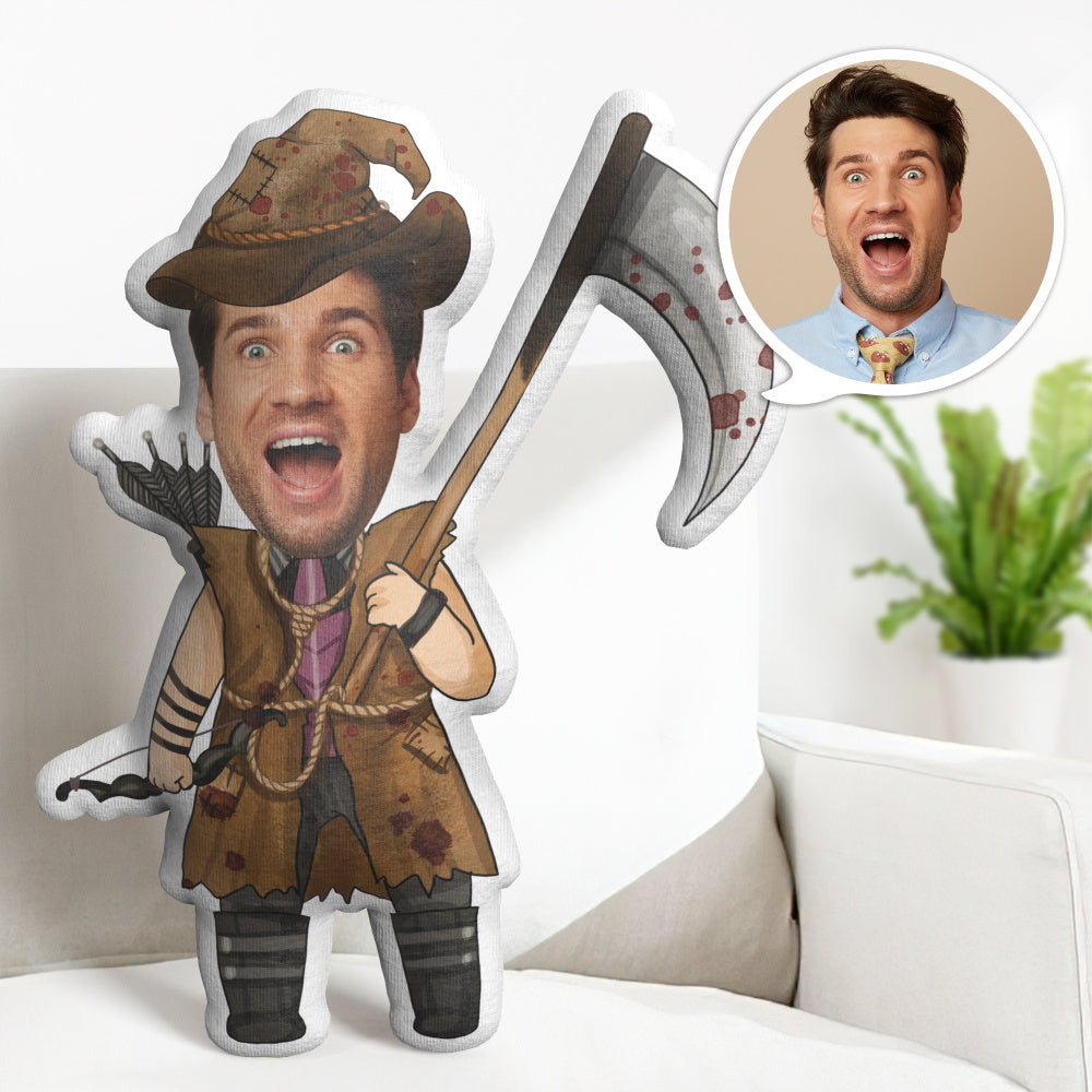 Halloween Pillow Gifts Custom Face Pillow Personalized Terrorist Hunters Minime Pillow Gifts