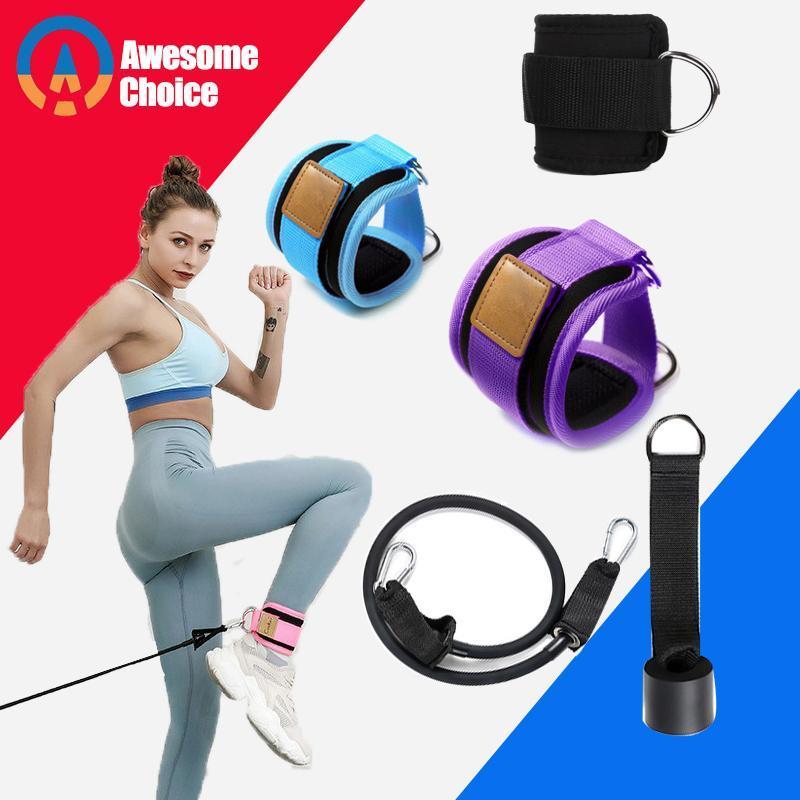 Resistance Bands with Ankle Straps