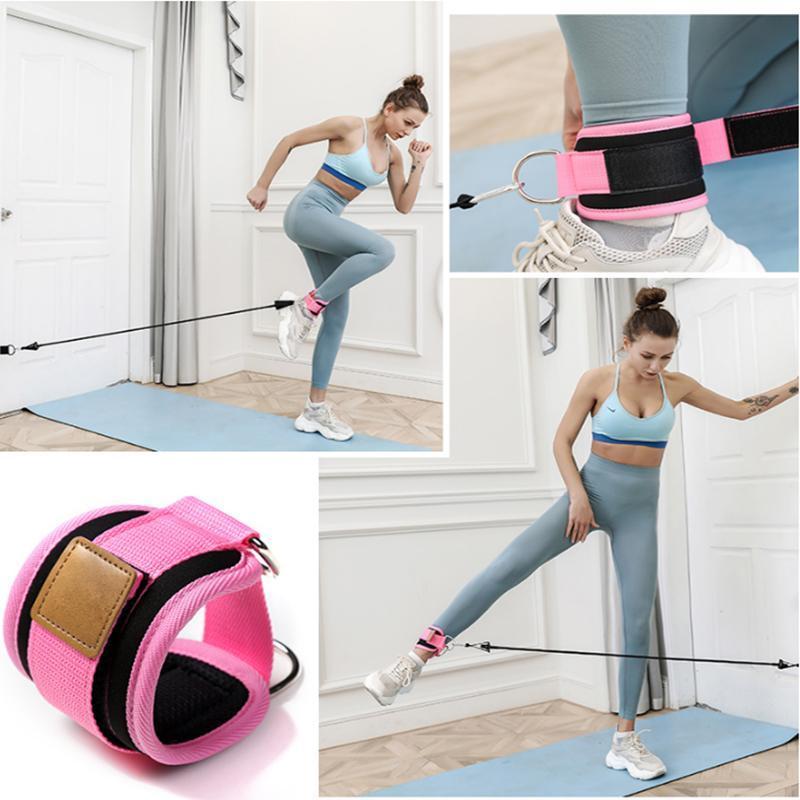 Resistance Bands with Ankle Straps