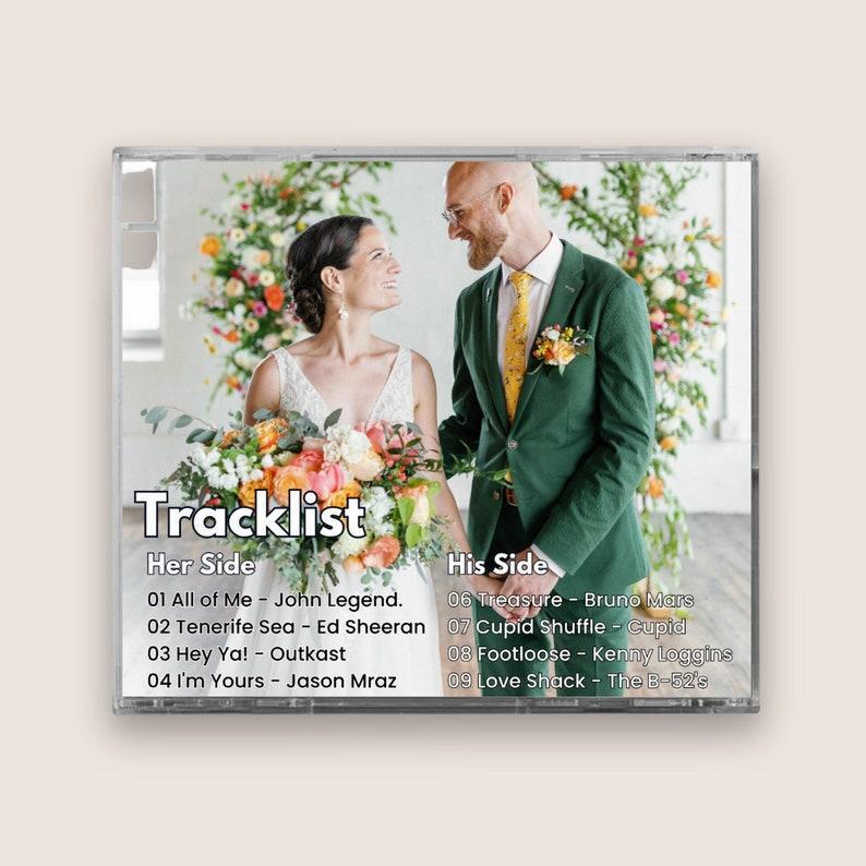 Custom CD & Jewel Case | PrintYourDisc Custom CD Mixtape | Personalized Custom CD Album, Valentines, Anniversary Wedding Gift