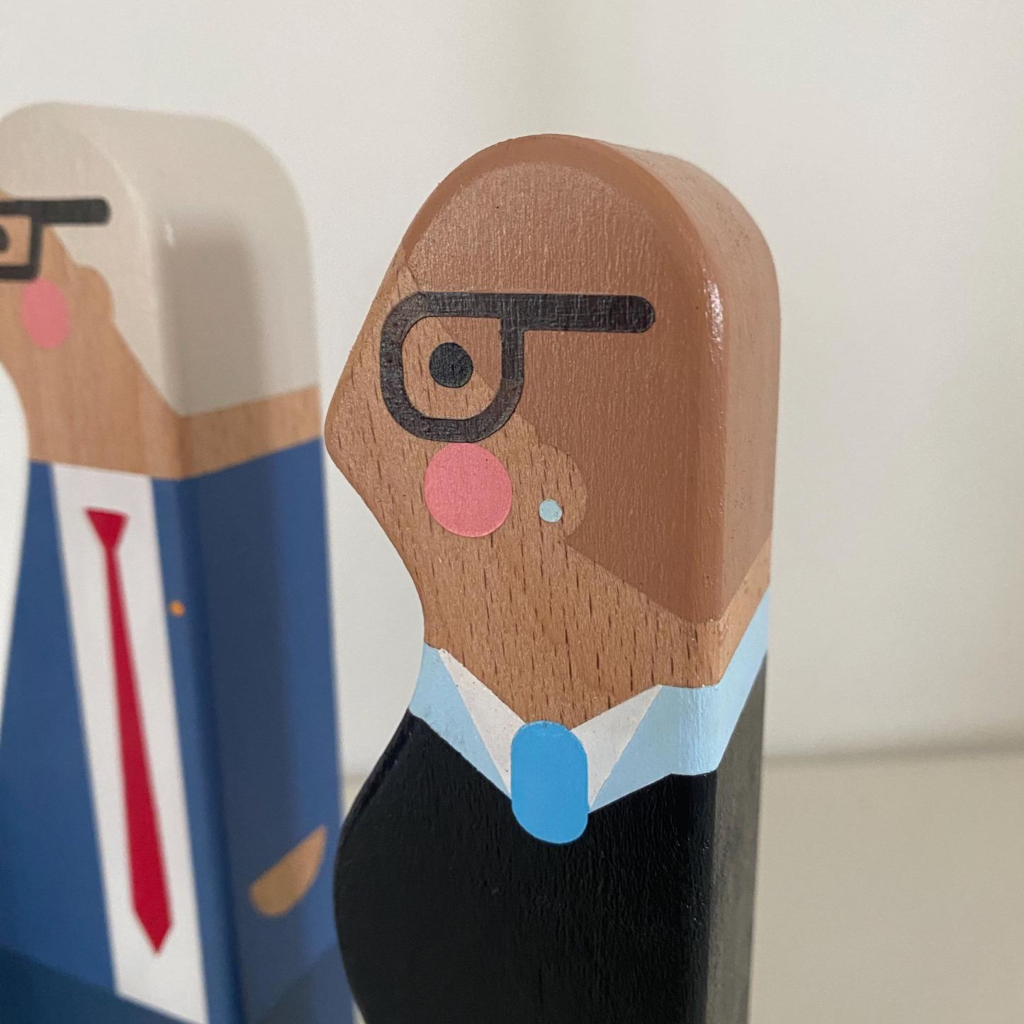 Unique wedding gift for couple, Personalized wooden figurines