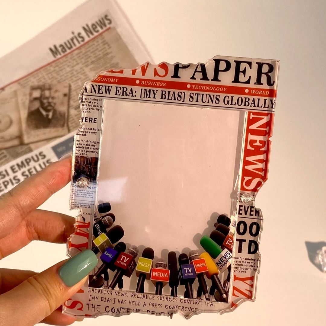 Personalized Mother's Day Newspaper Style Acrylic Plaque with Custom Photo – My Mom Is My Hero Memorial Keepsake Gift for Mom - mysiliconefoodbag