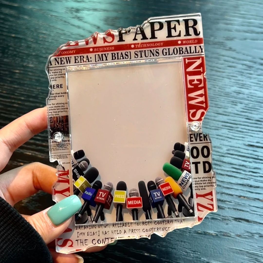 Personalized Mother's Day Newspaper Style Acrylic Plaque with Custom Photo – My Mom Is My Hero Memorial Keepsake Gift for Mom - mysiliconefoodbag