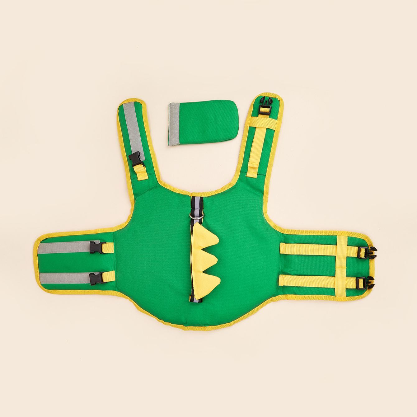 Dog Life Jacket Safety Buoyancy Swimming Vest Water Play Float Coat
