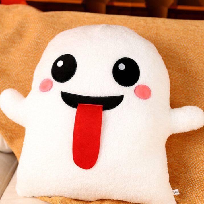 Halloween Plush Toy Soft Stuffed Ghost Bat Pumpkin Grim Reaper Dolls Cute Plushies for Kids Halloween Party Favors Home Decor