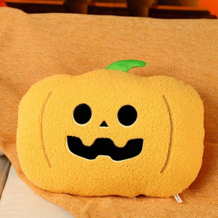 Halloween Plush Toy Soft Stuffed Ghost Bat Pumpkin Grim Reaper Dolls Cute Plushies for Kids Halloween Party Favors Home Decor