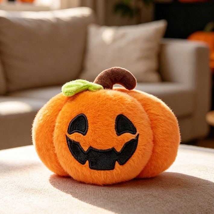 Halloween Plush Toy Soft Stuffed Ghost Bat Pumpkin Grim Reaper Dolls Cute Plushies for Kids Halloween Party Favors Home Decor
