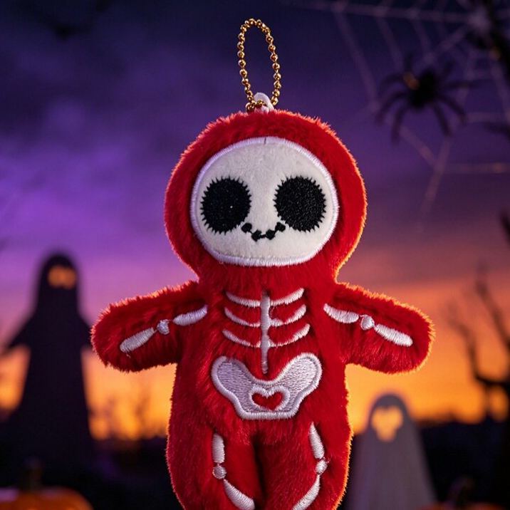 Halloween Plush Toy Soft Stuffed Ghost Bat Pumpkin Grim Reaper Dolls Cute Plushies for Kids Halloween Party Favors Home Decor