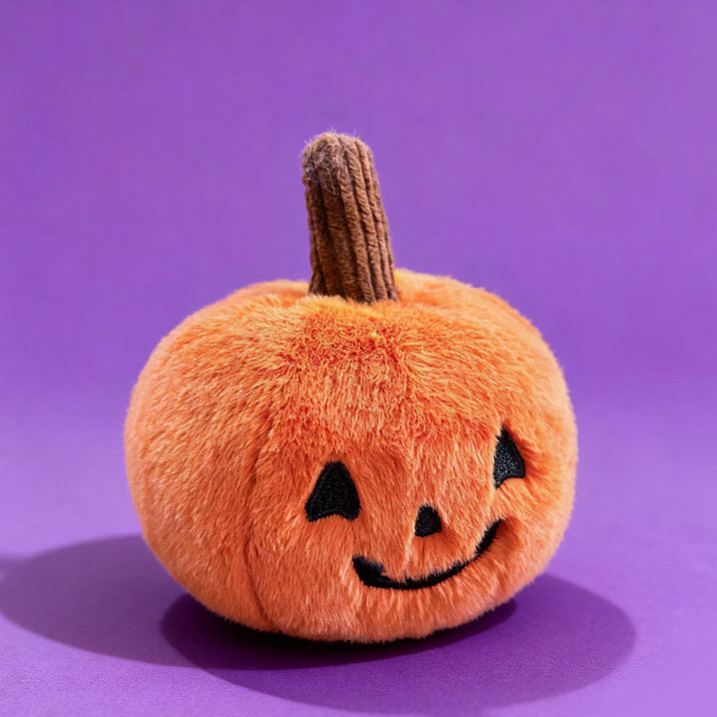Halloween Plush Toy Soft Stuffed Ghost Bat Pumpkin Grim Reaper Dolls Cute Plushies for Kids Halloween Party Favors Home Decor