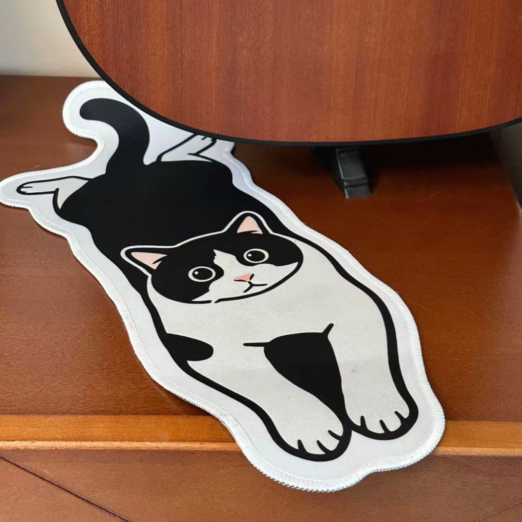 Custom Pet Rug from Photo | Personalized Cartoon Tufted Rug for Dog & Cat | 40*60cm | Custom Shaped Floor Mat