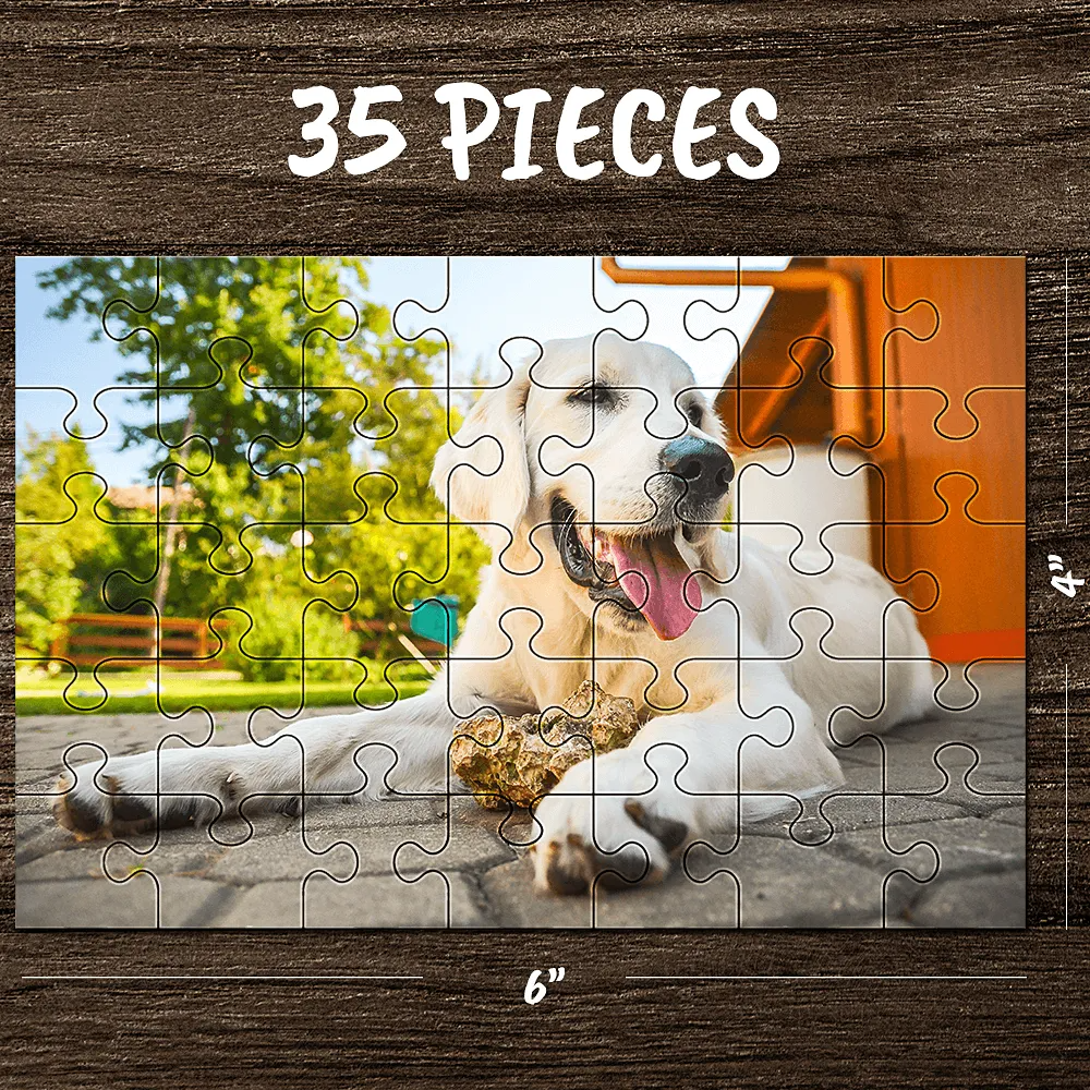 Custom Photo Puzzles Jigsaw Puzzle 35-1000 pieces Turn Your Photo into a Funny Couple Caricature - Custom Friedns Cartoon Portrait Gift for Him/Her