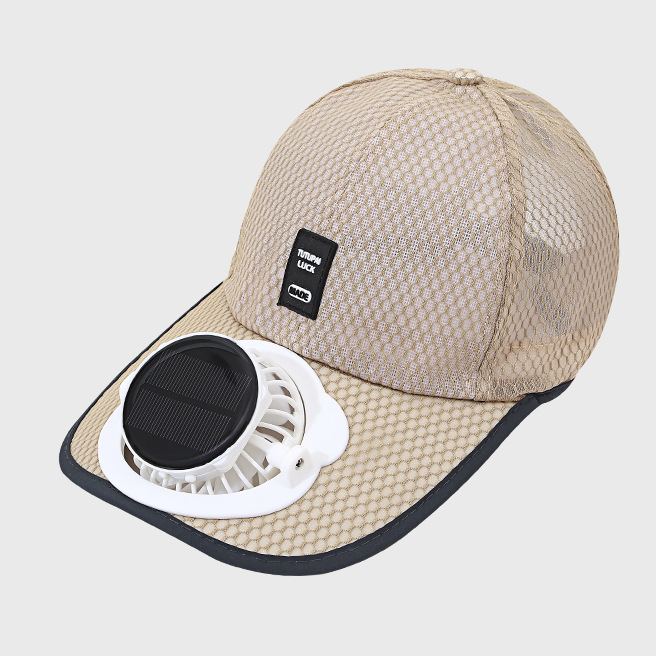 Solar Fan Cap,2026 Summer Breathable Mesh with Solar Charging Fan , Sun Protection Baseball Cap Golf Hat for Hiking,Travel