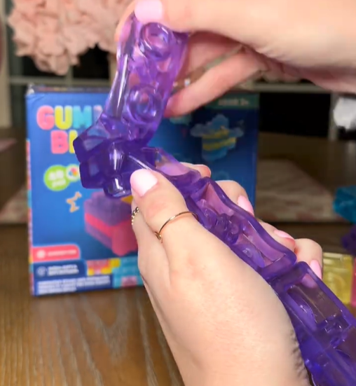 GUMMY BLOCK: 40-Piece Montessori Sensory Building Soft Blocks - mysiliconefoodbag