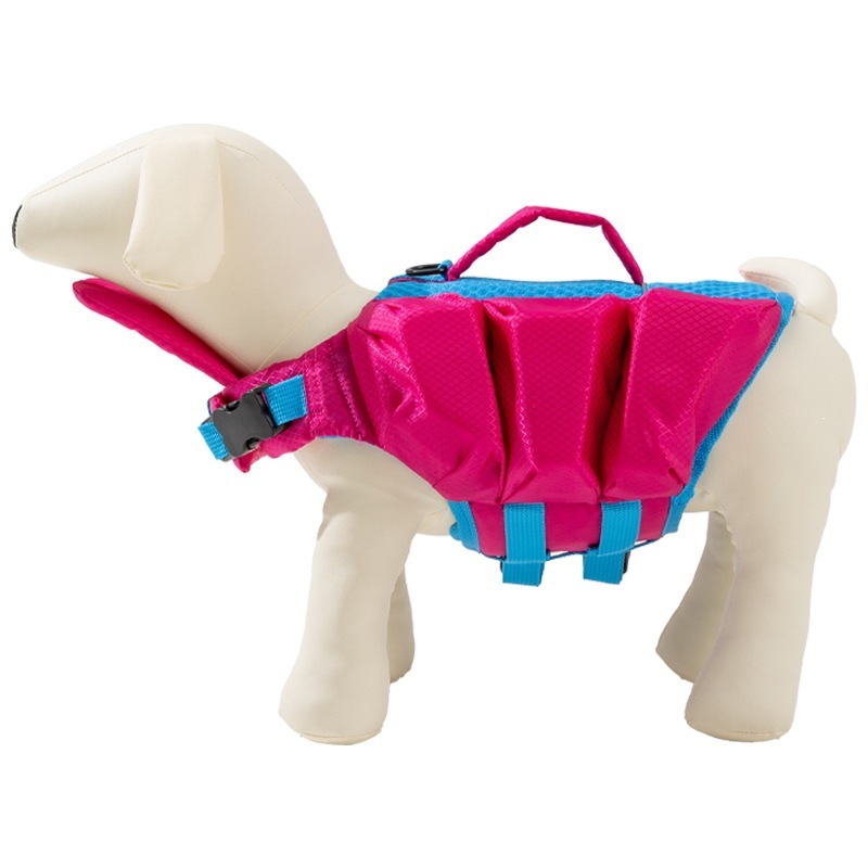Dog Life Jacket Safety Buoyancy Swimming Vest Water Play Float Coat
