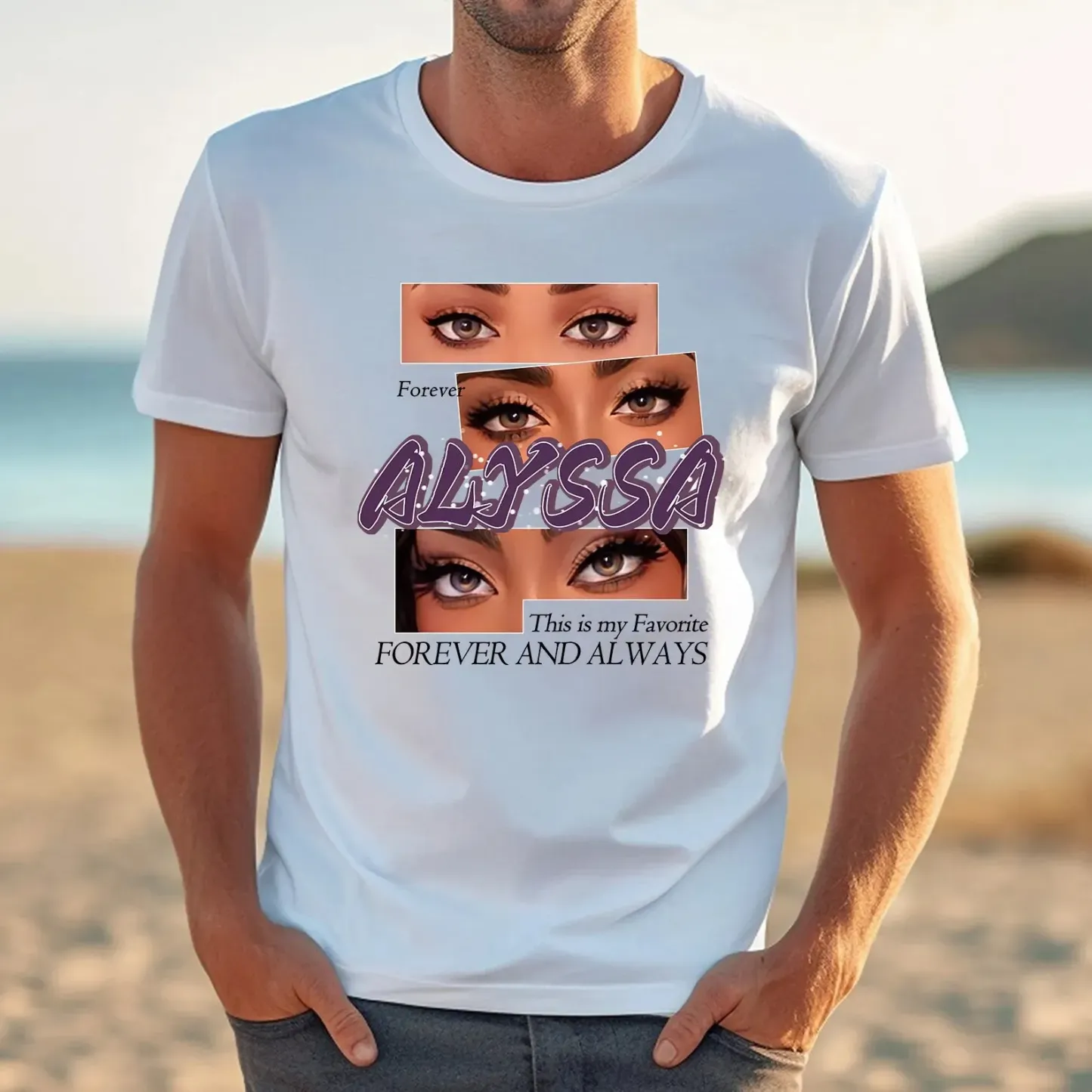 Custom Vintage Custom Eyes Tee