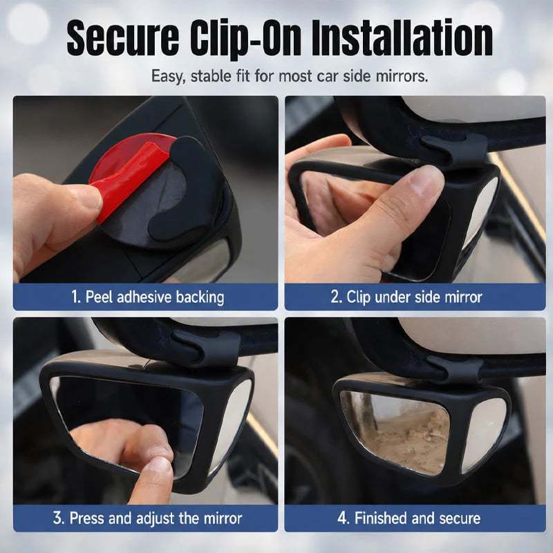 ⏰BUY 1 GET 1 FREE🔥🚗 360° Blind Spot Wide-Angle Rearview Mirror