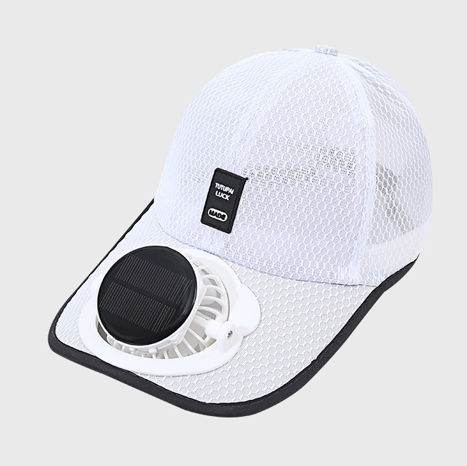 Solar Fan Cap,2026 Summer Breathable Mesh with Solar Charging Fan , Sun Protection Baseball Cap Golf Hat for Hiking,Travel