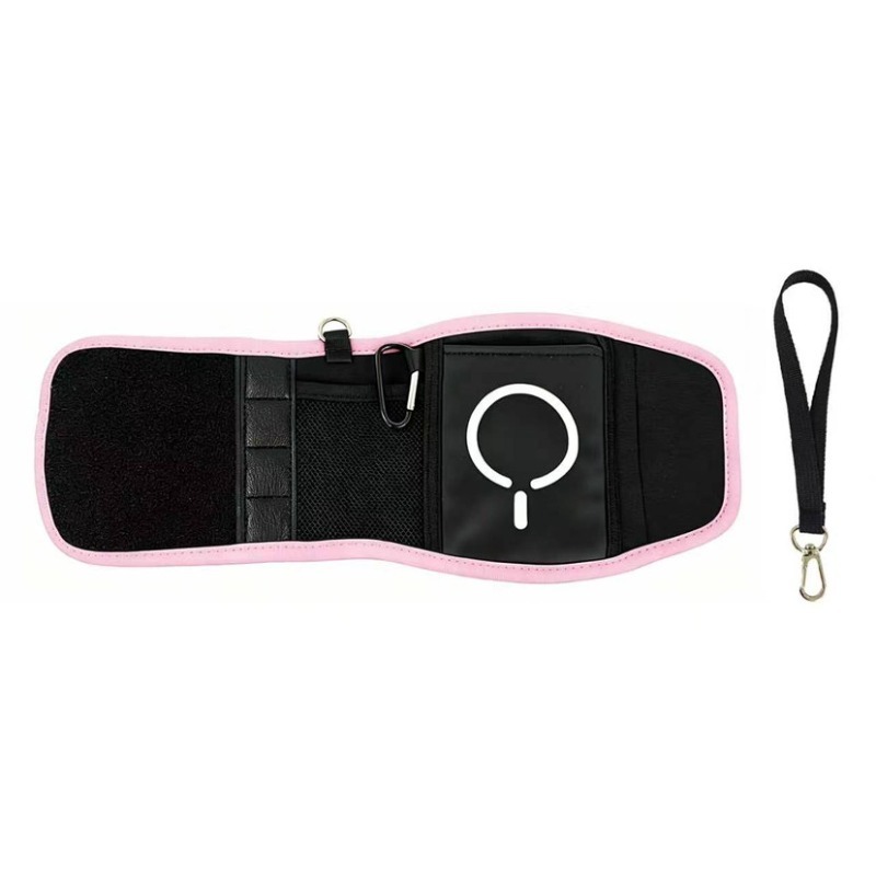Magnetic Gym Water Bottle Bag & Holder With Magnetic Phone Pocket, Keys & Bluetooth Earphone Storage, Gym Accessories Organizer With Card & Cash Pocket