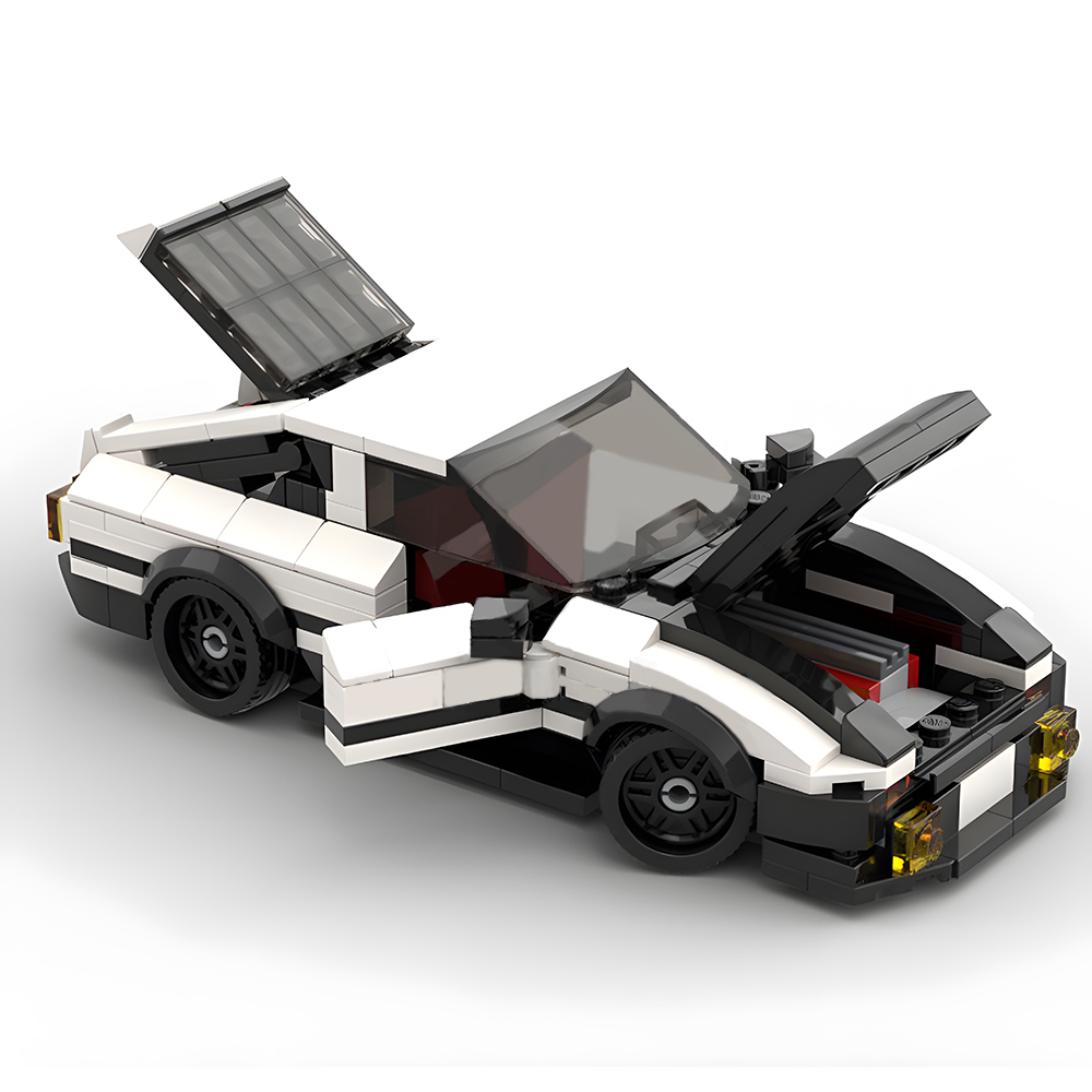 Vehicle Racing Car Building Block Set Model Car Construction Toys for Kids