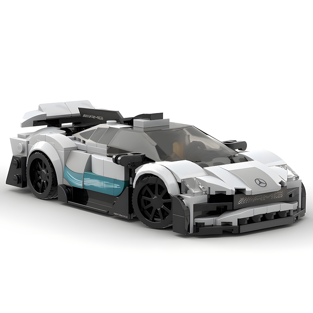 Vehicle Racing Car Building Block Set Model Car Construction Toys for Kids