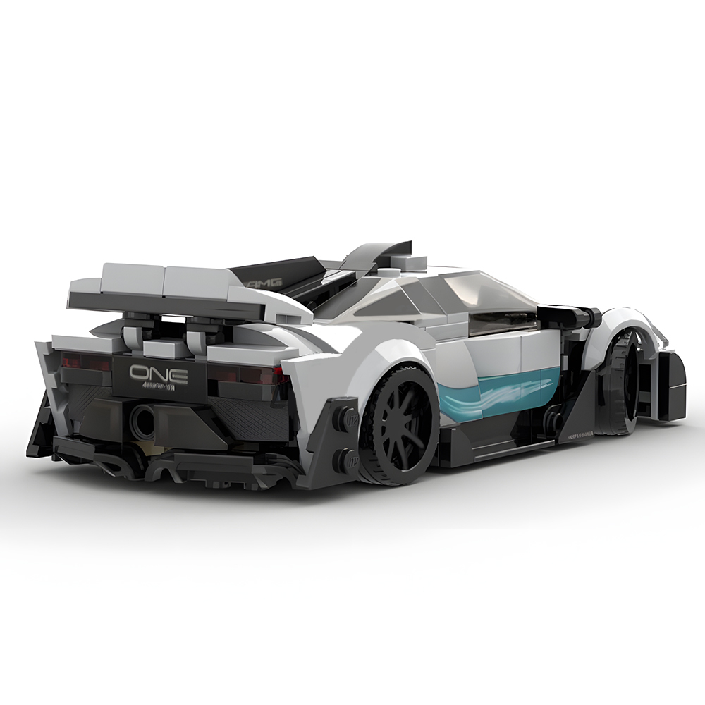 Vehicle Racing Car Building Block Set Model Car Construction Toys for Kids