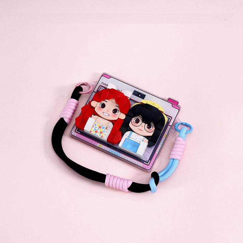 Custom Brick Figure Fridge Magnets Polaroid Style Gift Fridge Magnet Gift For Girlfriend Boyfriend