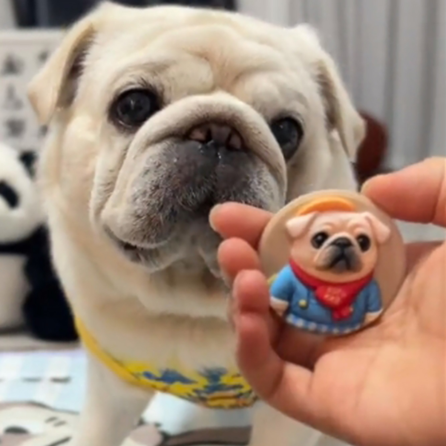 Custom 3D Cartoon Personalized Photo Fridge Magnet Badge -