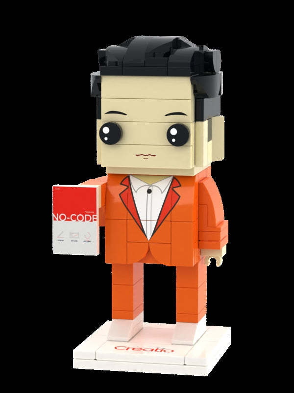 Full Body Customizable 1 Person Custom Brick Figures Small Particle Block Toy Brick Me Figures Funny Boy