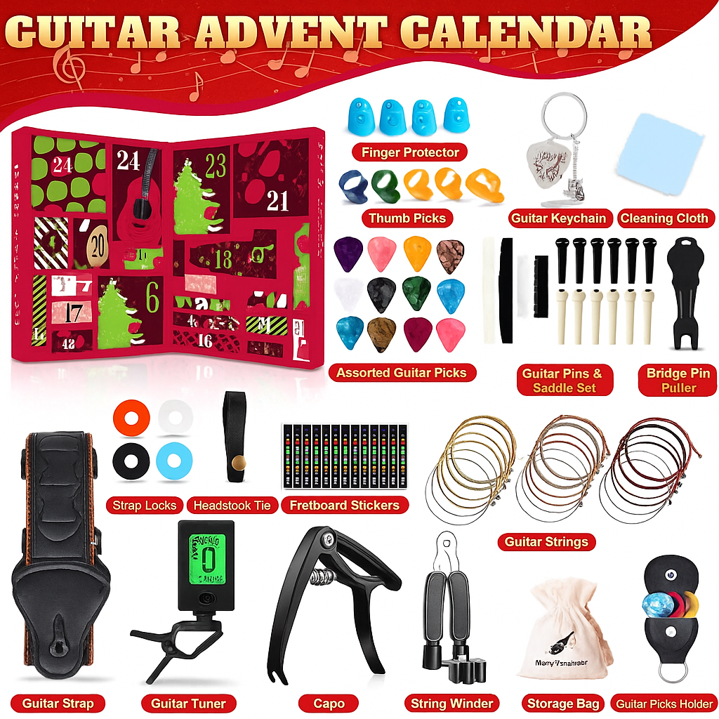 The Guitar Picks Christmas Advent Calendar Christmas Gift