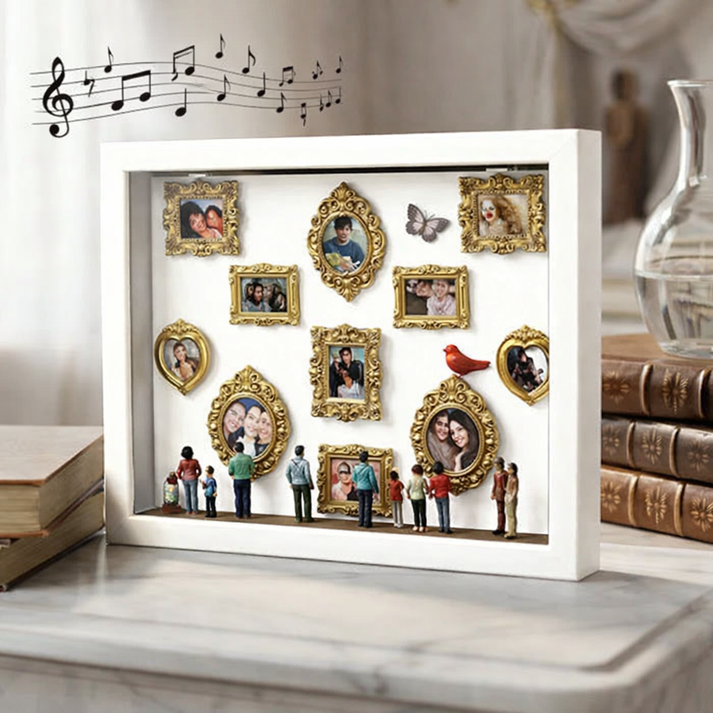 Museum of Us Frame Personalized Couples Gift for Her Cute Miniature Museum Gifts Meaningful Gift Valentine's Day Anniversary Gift - 