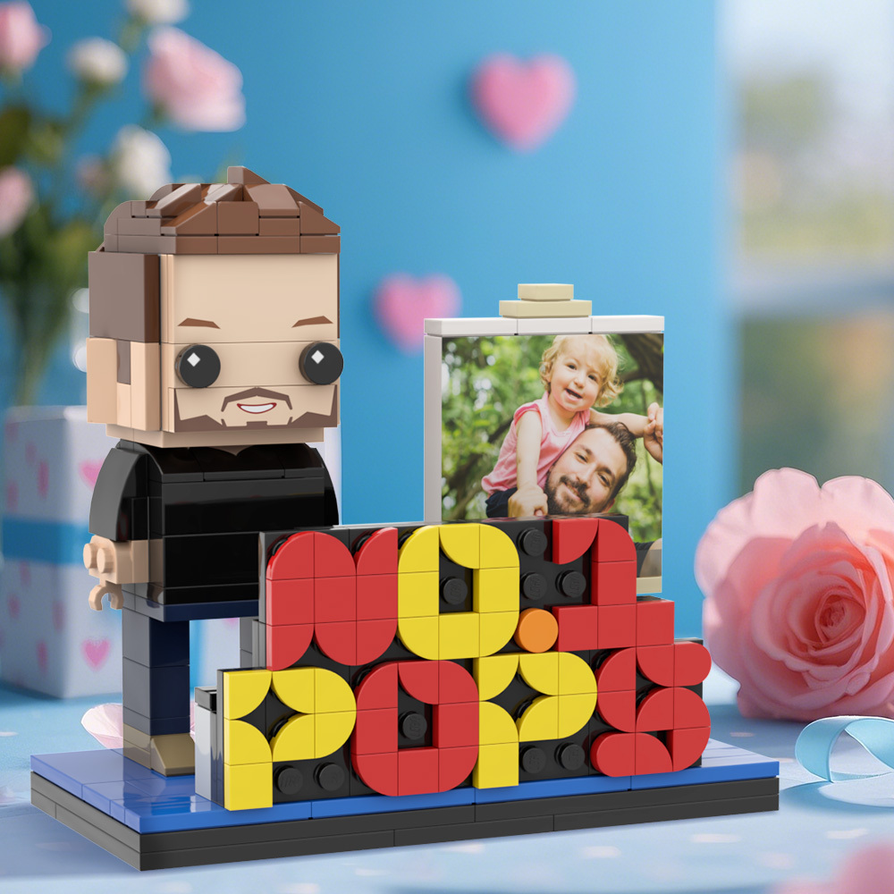 Gift for Dad Custom Brick Figures Perfect Gift Happy Father's Day