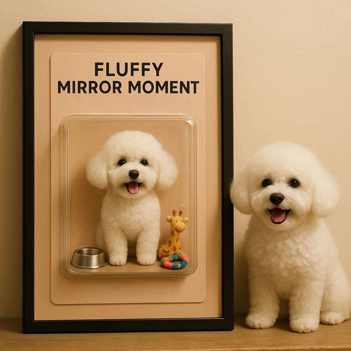 Fully Body Custom Action Figure Portraits Personalized Toy Box Art Custom Photo Frame Decorations Custom Toy Figure Gift for Pet Lovers