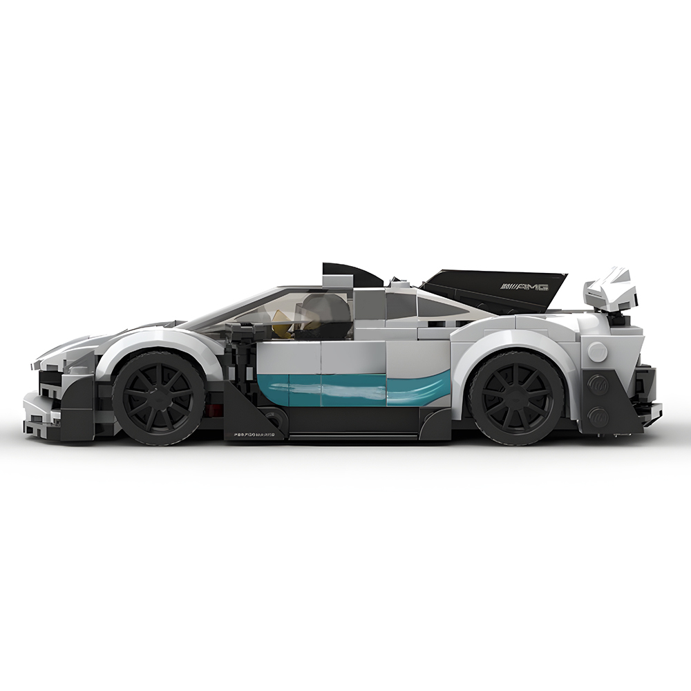 Vehicle Racing Car Building Block Set Model Car Construction Toys for Kids