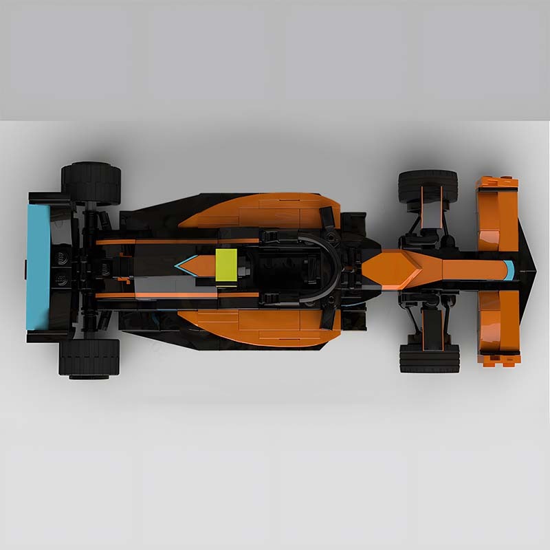 Model Racing Car Building Blocks Creative Construction Kit