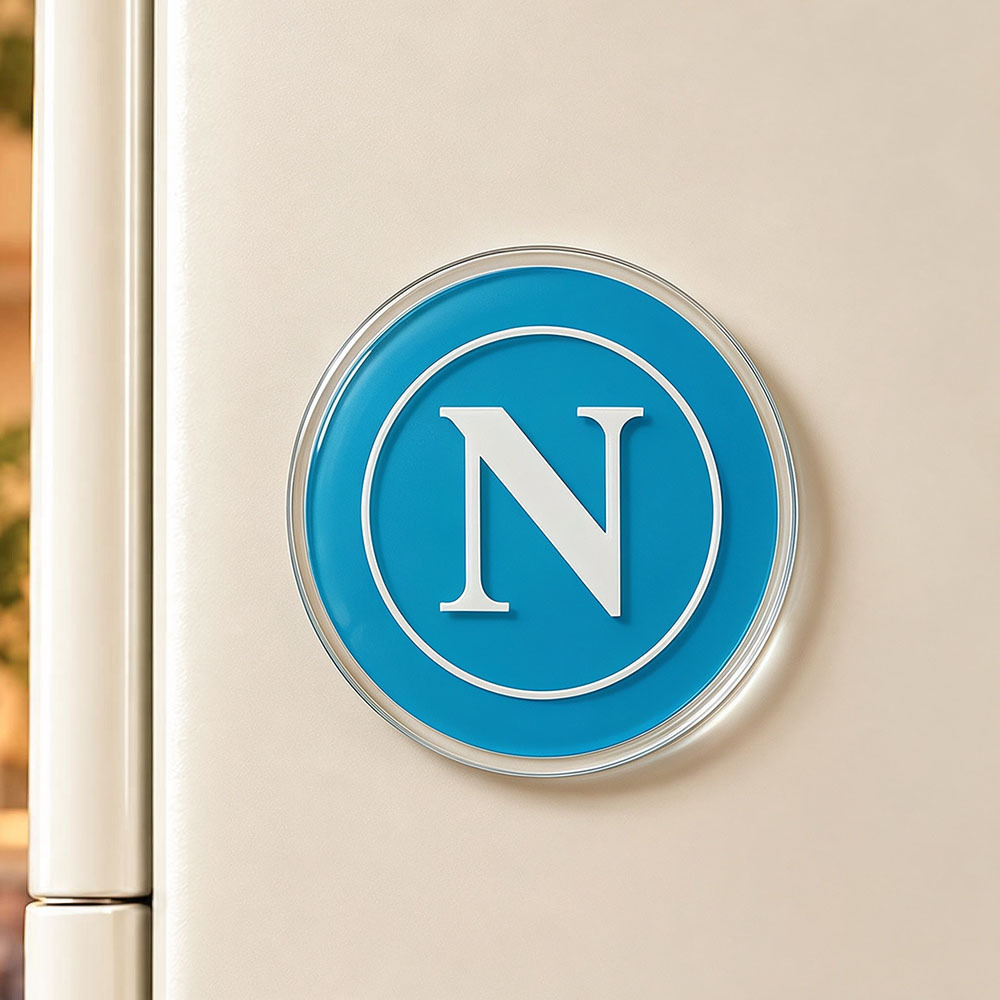 Football Club Badge Acrylic Fridge Magnet | Soccer Team Crest Refrigerator Magnet - 