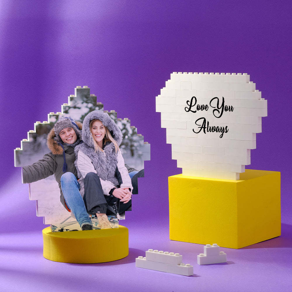 Custom Photo Block Building Bricks Pentagon Shape - 