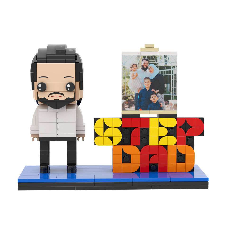 Gift for Dad Custom Brick Figures Perfect Gift Happy Father's Day
