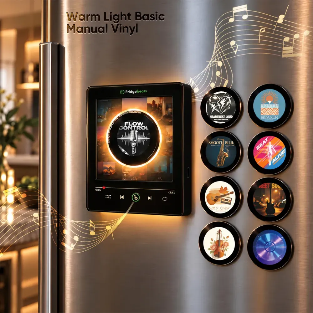 Personalized Vinyl Record Fridge Magnet - 