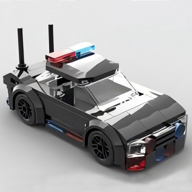 Vehicle Racing Car Building Block Set Model Car Construction Toys for Kids