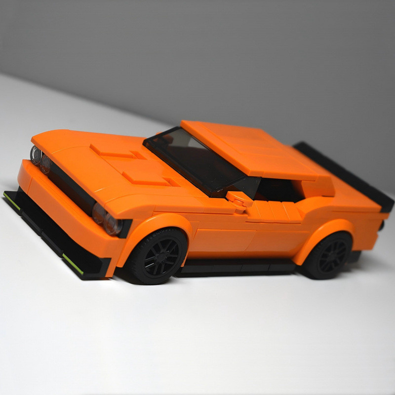 Vehicle Racing Car Building Block Set Model Car Construction Toys for Kids