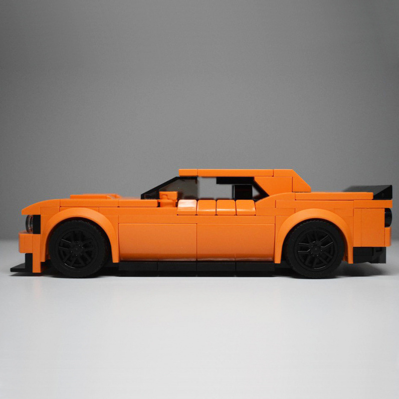 Vehicle Racing Car Building Block Set Model Car Construction Toys for Kids